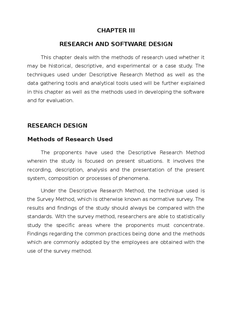 example of sampling design in thesis