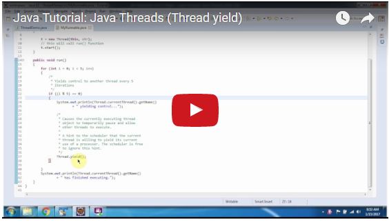 example program for multithreading in java