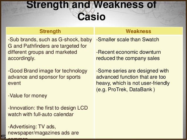strengths of a study example