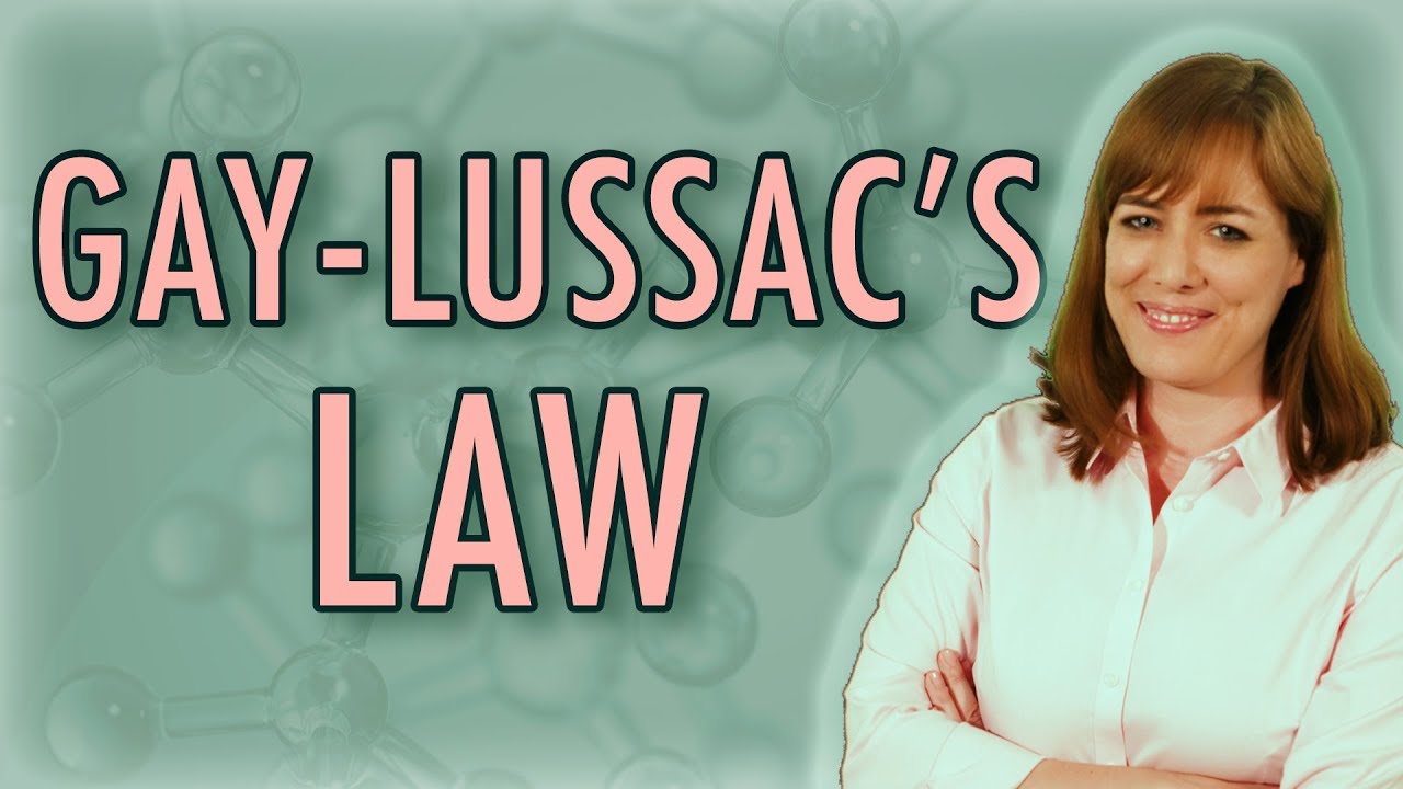 example of gay lussac law
