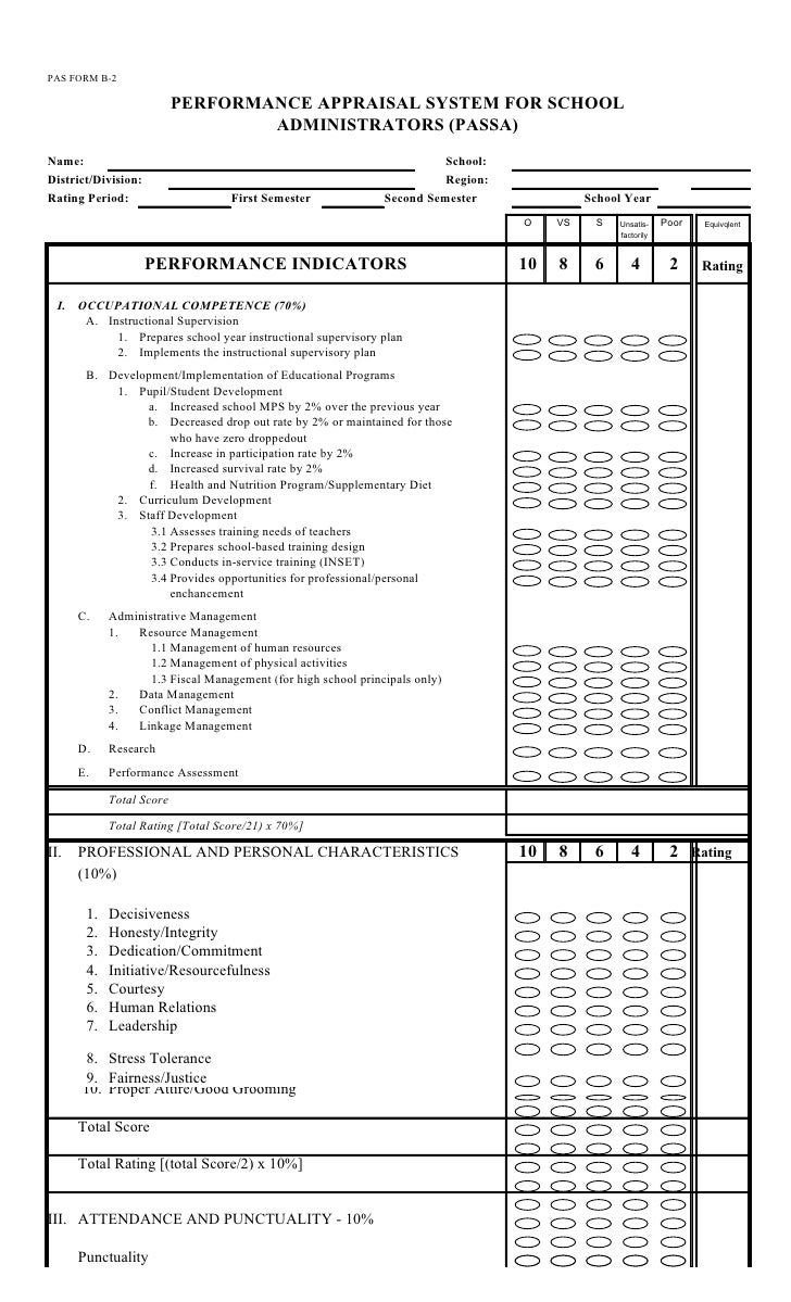 non-teaching staff in schools performance and development plan example