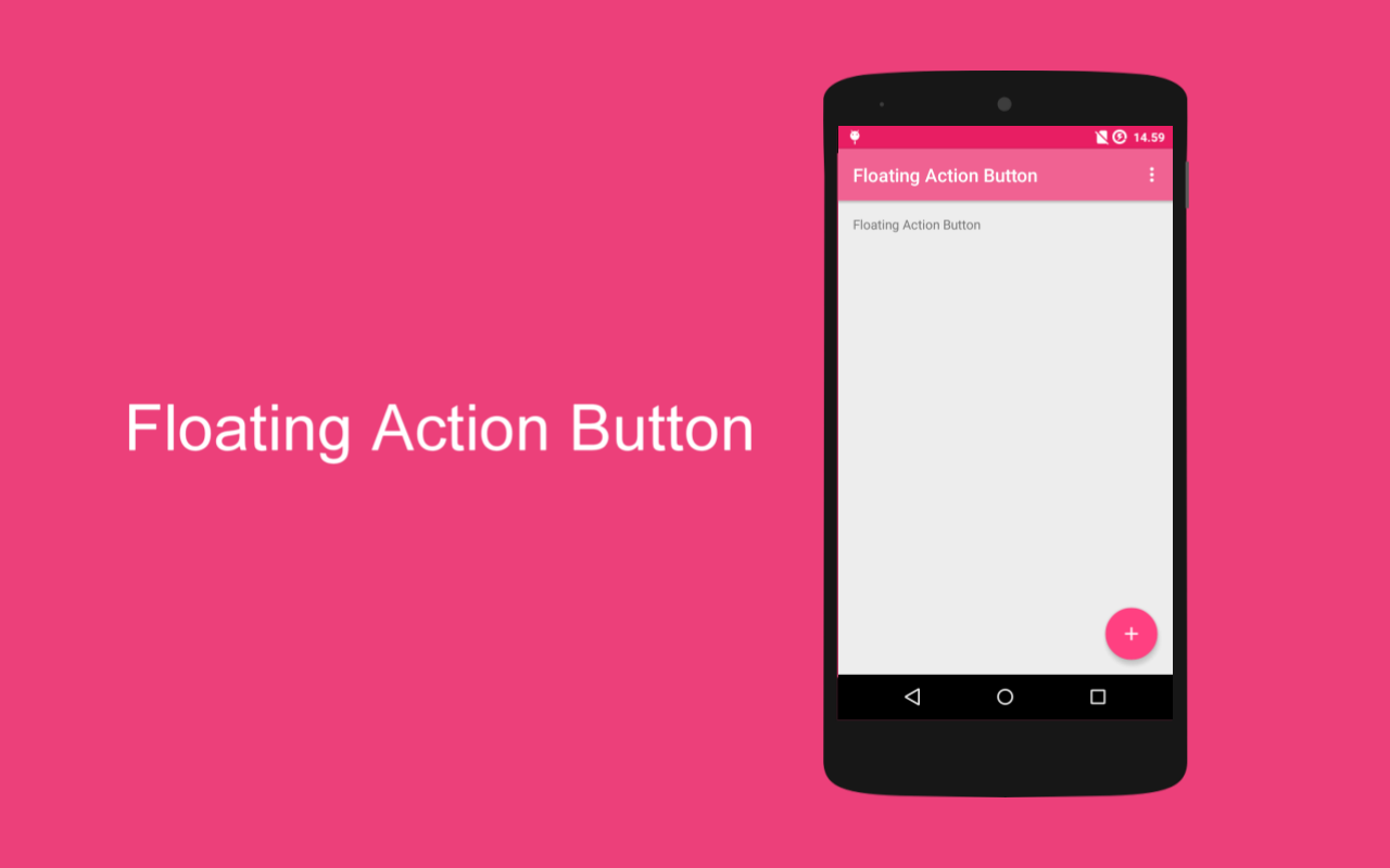 floating action button android example