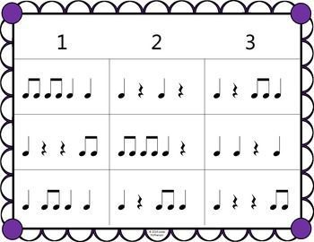 example of even rhythm in music