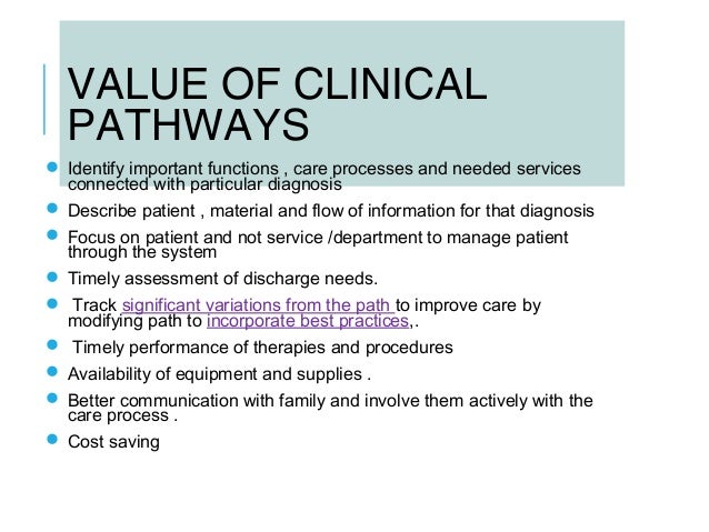 clinical standards of care example