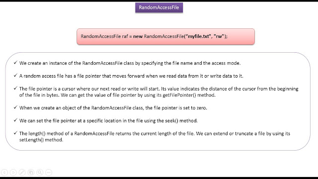 random access java code example
