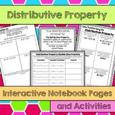 distributive property of addition definition and example