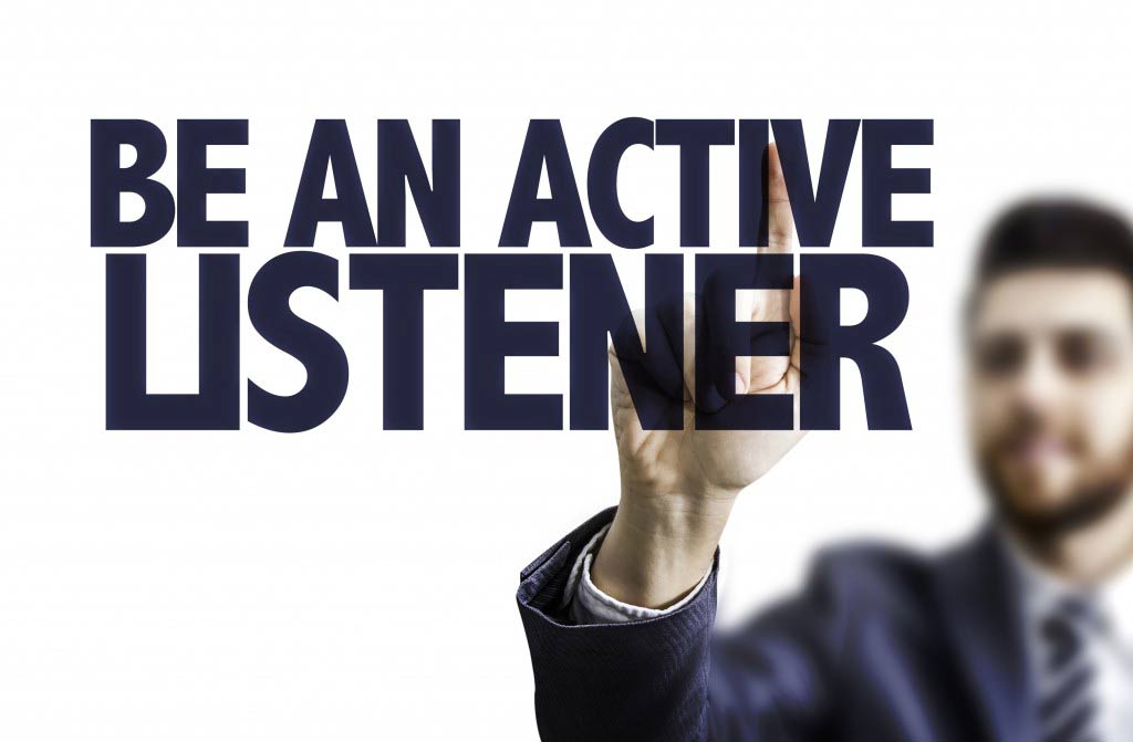 example of being an active listener