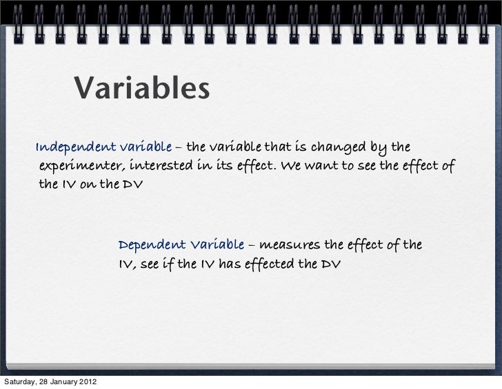 controlled variable in science example