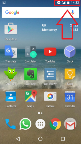 android background service notification example