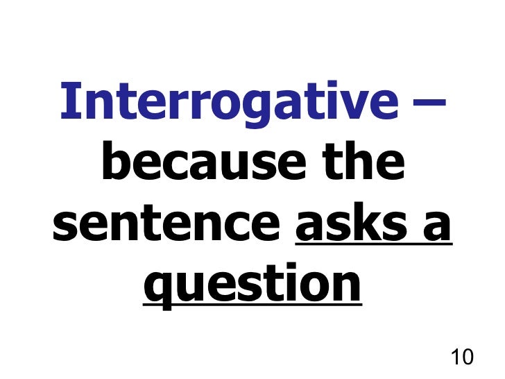 10 example of declarative sentence