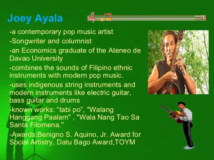 example of contemporary philippine music