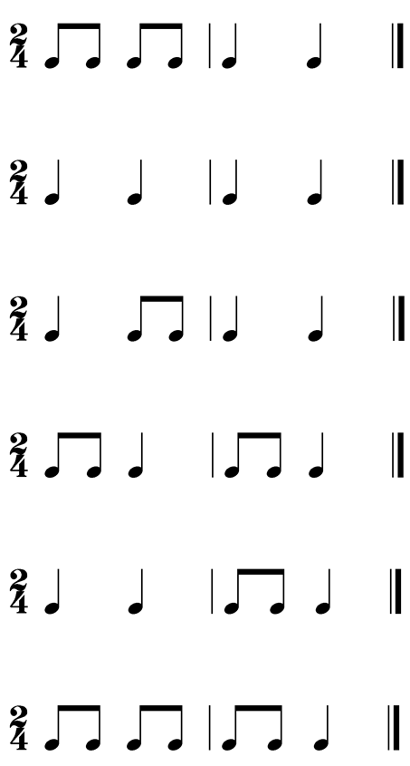 example of free rhythm music