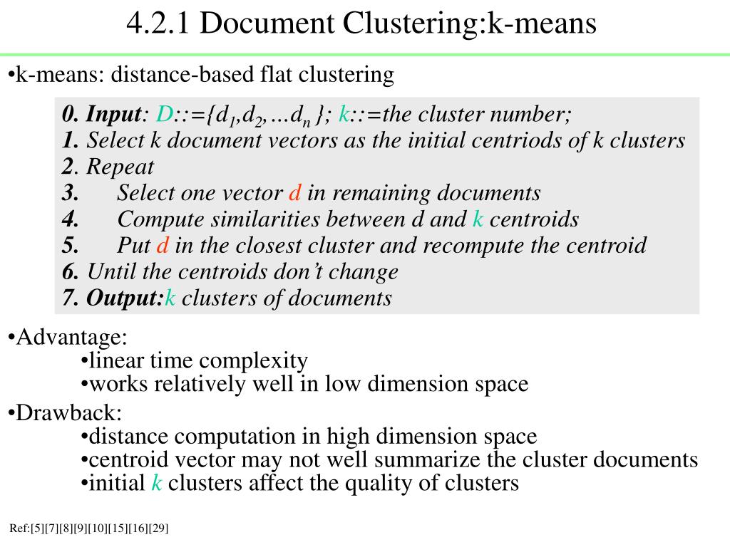 k means clustering solved example ppt