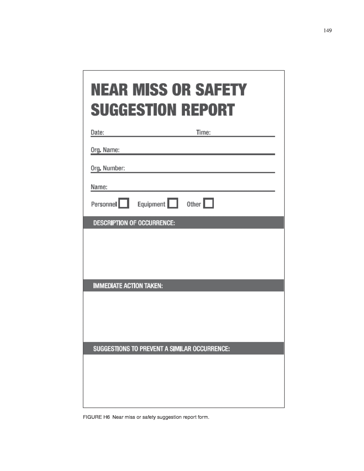 near miss reporting form example