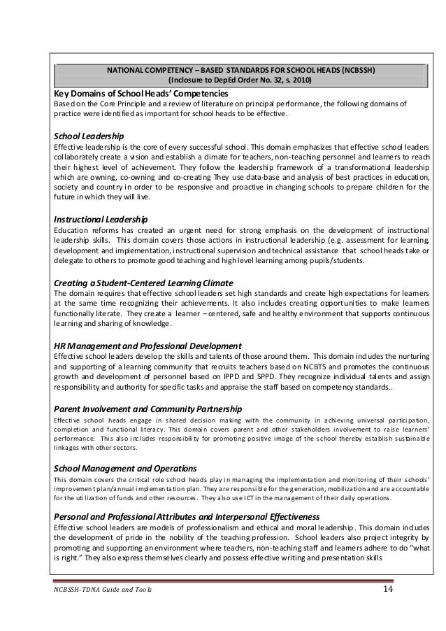 non-teaching staff in schools performance and development plan example