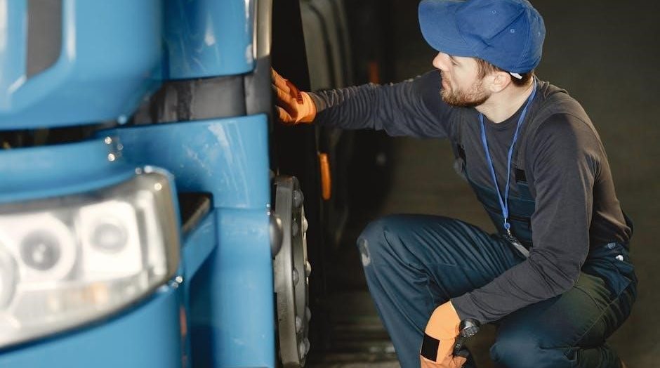 truck maintenance checklist pdf